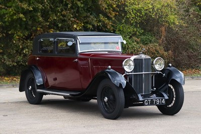 Lot 55 - 1931 Sunbeam Twenty 23.8hp Weymann Sports Saloon