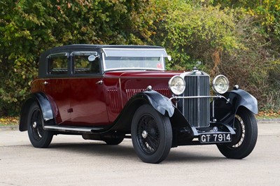 Lot 55 - 1931 Sunbeam Twenty 23.8hp Weymann Sports Saloon