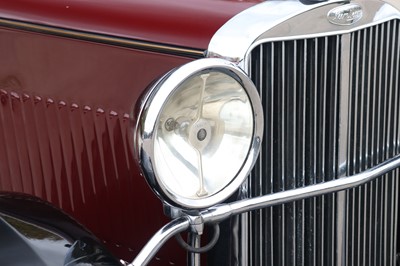 Lot 55 - 1931 Sunbeam Twenty 23.8hp Weymann Sports Saloon