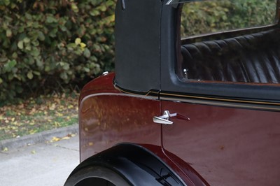 Lot 55 - 1931 Sunbeam Twenty 23.8hp Weymann Sports Saloon