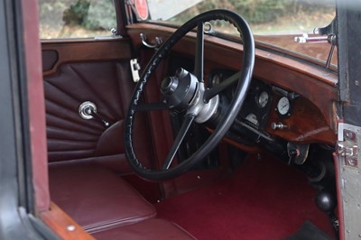 Lot 55 - 1931 Sunbeam Twenty 23.8hp Weymann Sports Saloon