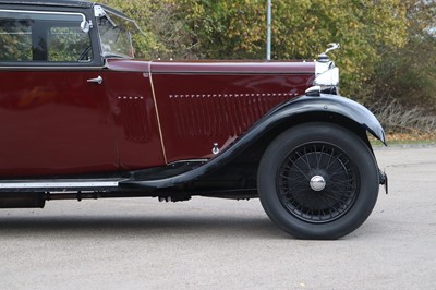 Lot 55 - 1931 Sunbeam Twenty 23.8hp Weymann Sports Saloon