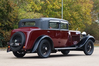 Lot 55 - 1931 Sunbeam Twenty 23.8hp Weymann Sports Saloon