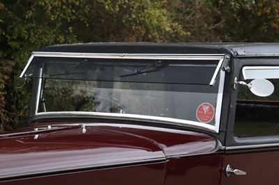 Lot 55 - 1931 Sunbeam Twenty 23.8hp Weymann Sports Saloon
