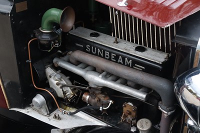 Lot 55 - 1931 Sunbeam Twenty 23.8hp Weymann Sports Saloon
