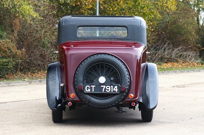Lot 55 - 1931 Sunbeam Twenty 23.8hp Weymann Sports Saloon