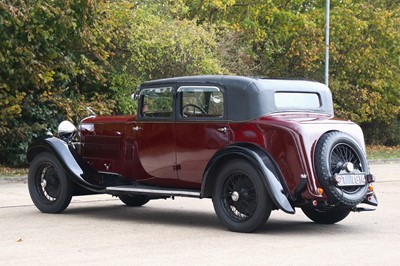 Lot 55 - 1931 Sunbeam Twenty 23.8hp Weymann Sports Saloon