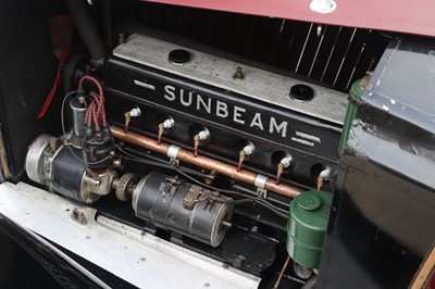 Lot 55 - 1931 Sunbeam Twenty 23.8hp Weymann Sports Saloon