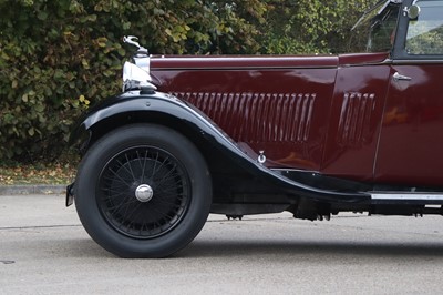 Lot 55 - 1931 Sunbeam Twenty 23.8hp Weymann Sports Saloon