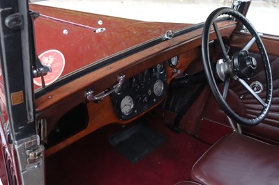Lot 55 - 1931 Sunbeam Twenty 23.8hp Weymann Sports Saloon