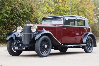 Lot 55 - 1931 Sunbeam Twenty 23.8hp Weymann Sports Saloon