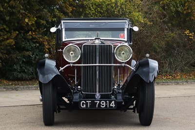 Lot 55 - 1931 Sunbeam Twenty 23.8hp Weymann Sports Saloon