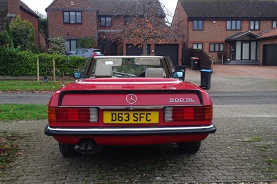Lot 42 - 1986 Mercedes-Benz 500 SL