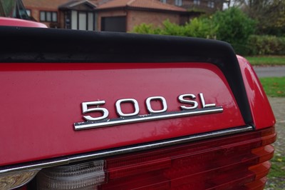 Lot 42 - 1986 Mercedes-Benz 500 SL