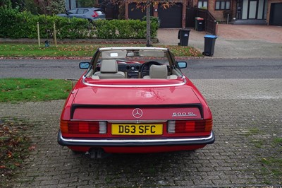 Lot 42 - 1986 Mercedes-Benz 500 SL