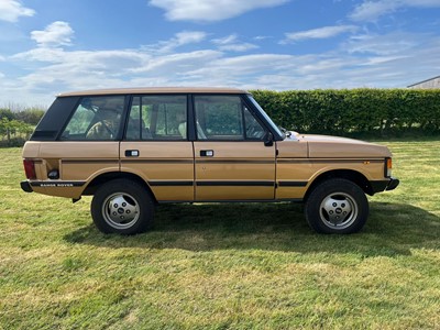 Lot 22 - 1982 Range Rover In Vogue Four-Door