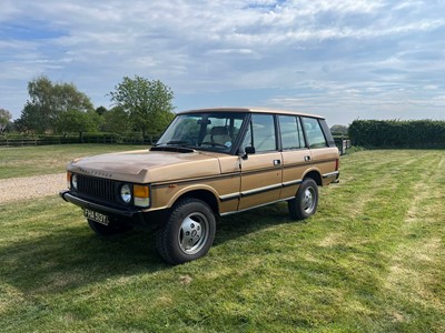 Lot 22 - 1982 Range Rover In Vogue Four-Door