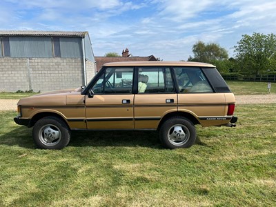 Lot 22 - 1982 Range Rover In Vogue Four-Door