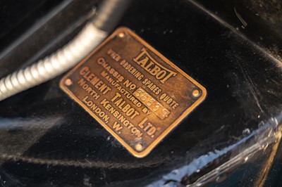 Lot 73 - 1934 Talbot 65/75 Drophead Foursome Coupe