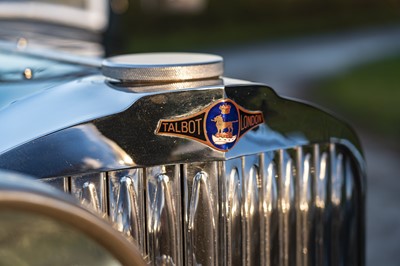 Lot 73 - 1934 Talbot 65/75 Drophead Foursome Coupe