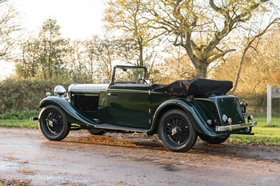 Lot 73 - 1934 Talbot 65/75 Drophead Foursome Coupe