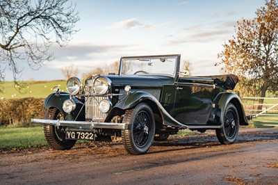 Lot 73 - 1934 Talbot 65/75 Drophead Foursome Coupe