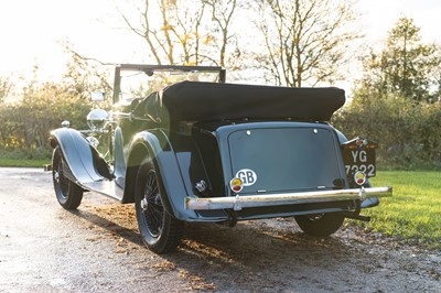 Lot 73 - 1934 Talbot 65/75 Drophead Foursome Coupe