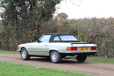 Lot 24 - 1981 Mercedes-Benz 380 SL