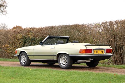 Lot 24 - 1981 Mercedes-Benz 380 SL