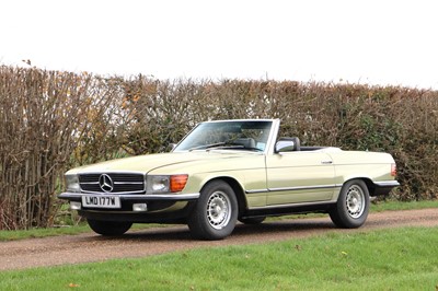 Lot 24 - 1981 Mercedes-Benz 380 SL