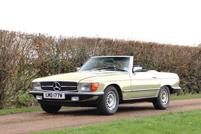 Lot 24 - 1981 Mercedes-Benz 380 SL