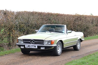 Lot 24 - 1981 Mercedes-Benz 380 SL