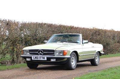 Lot 24 - 1981 Mercedes-Benz 380 SL