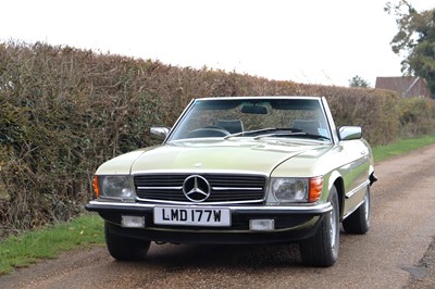 Lot 24 - 1981 Mercedes-Benz 380 SL