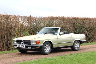 Lot 24 - 1981 Mercedes-Benz 380 SL