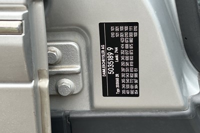 Lot 34 - 2002 Mercedes-Benz C32 AMG