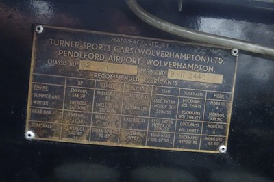 Lot 97 - 1962 Turner Mk2 Race Car