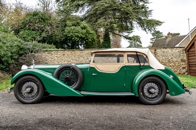 Lot 53 - 1935 Alvis Speed 20 SC Vanden Plas Tourer