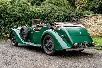 Lot 53 - 1935 Alvis Speed 20 SC Vanden Plas Tourer