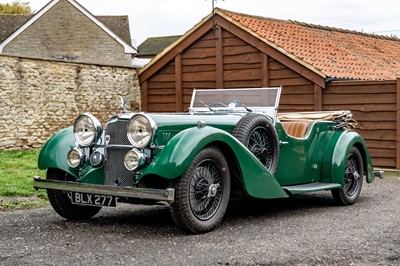 Lot 53 - 1935 Alvis Speed 20 SC Vanden Plas Tourer