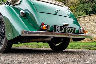 Lot 53 - 1935 Alvis Speed 20 SC Vanden Plas Tourer