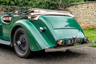 Lot 53 - 1935 Alvis Speed 20 SC Vanden Plas Tourer