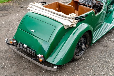 Lot 53 - 1935 Alvis Speed 20 SC Vanden Plas Tourer
