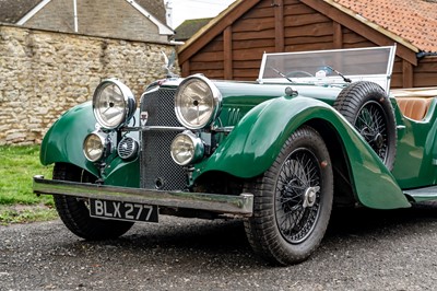 Lot 53 - 1935 Alvis Speed 20 SC Vanden Plas Tourer