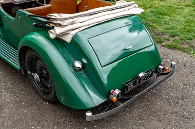 Lot 53 - 1935 Alvis Speed 20 SC Vanden Plas Tourer