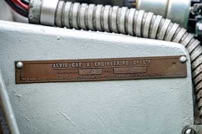 Lot 53 - 1935 Alvis Speed 20 SC Vanden Plas Tourer