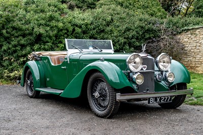 Lot 53 - 1935 Alvis Speed 20 SC Vanden Plas Tourer