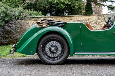 Lot 53 - 1935 Alvis Speed 20 SC Vanden Plas Tourer