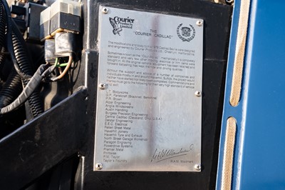 Lot 90 - 1979 Courier Cadillac 'Spezial' Coupe