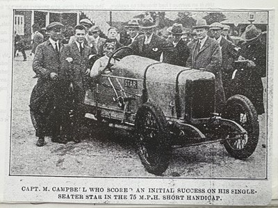 Lot 96 - c.1924 Star Two-Litre 'Brooklands' Single-Seater Racing Car